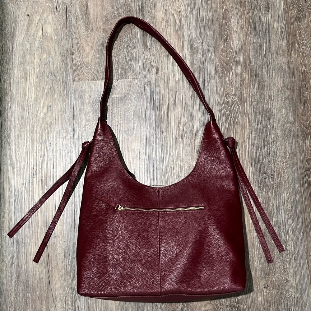 Laggo Bella Hobo Bag Burgandy - Picture 8 of 8